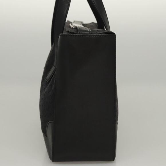 CELINE C Macadam Canvas Hand Bag Black - Picture 5 of 13